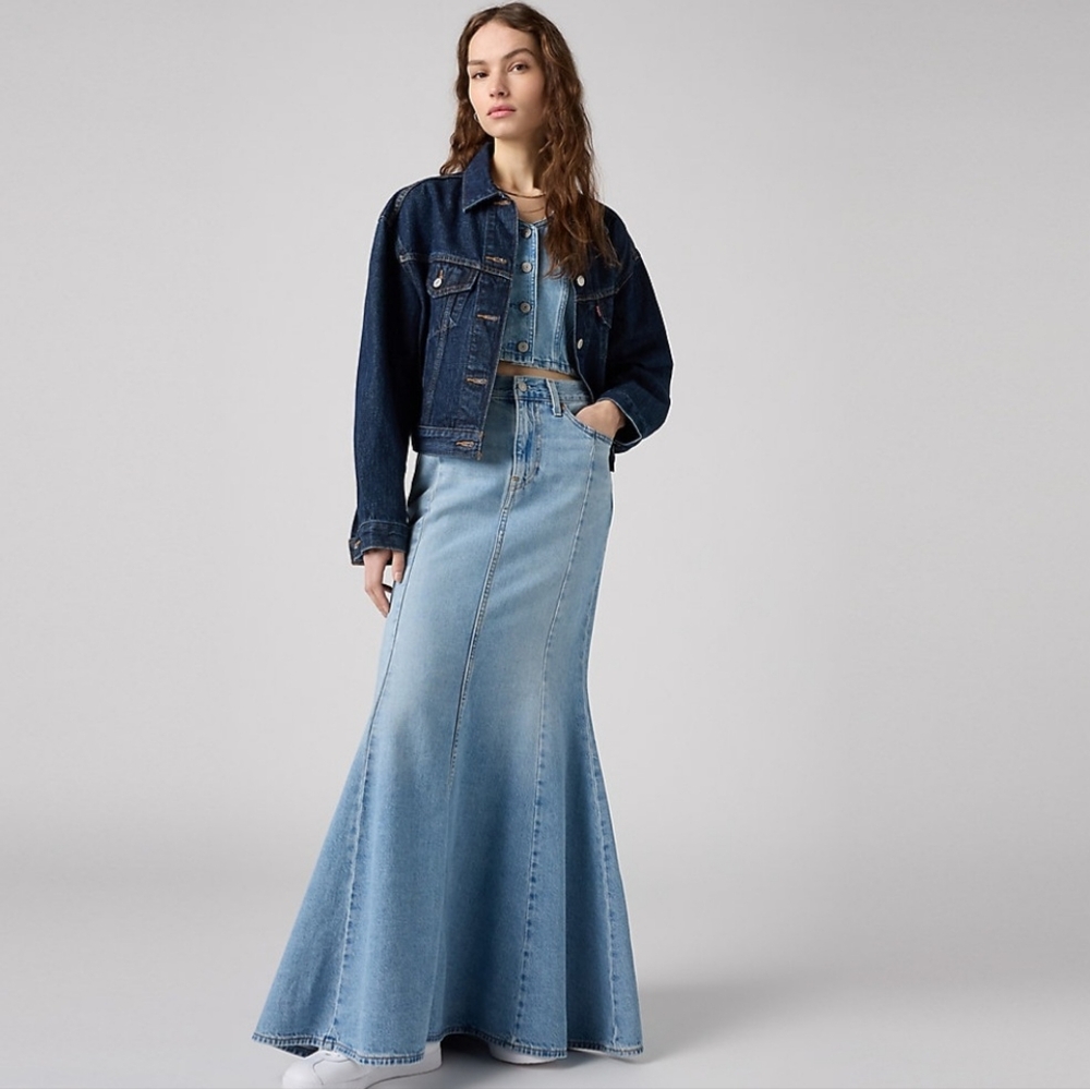 Levis maxi skirt